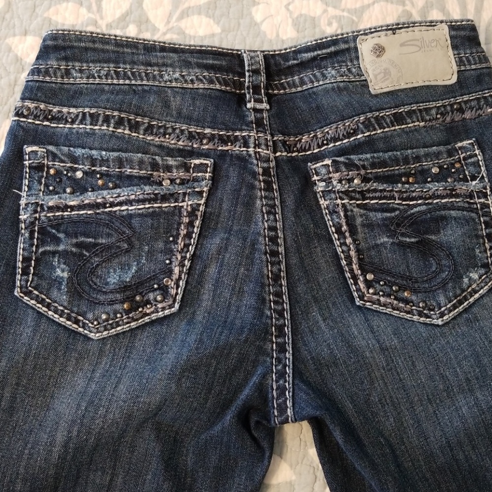 Silver jeans